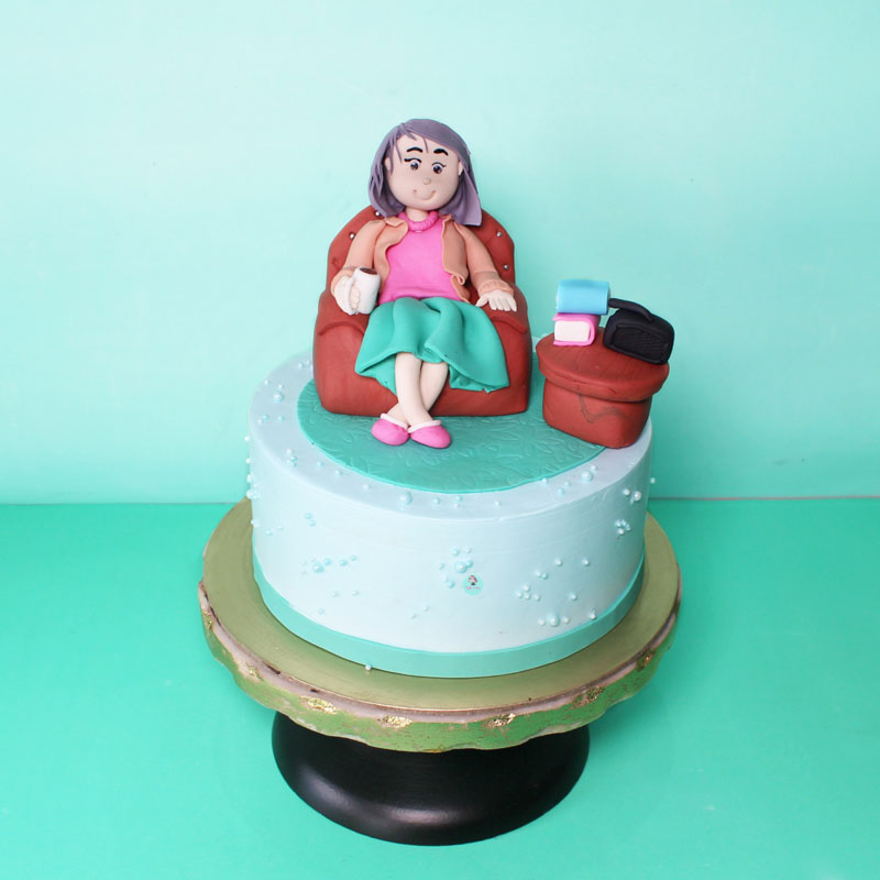 Grandma Theme Cake